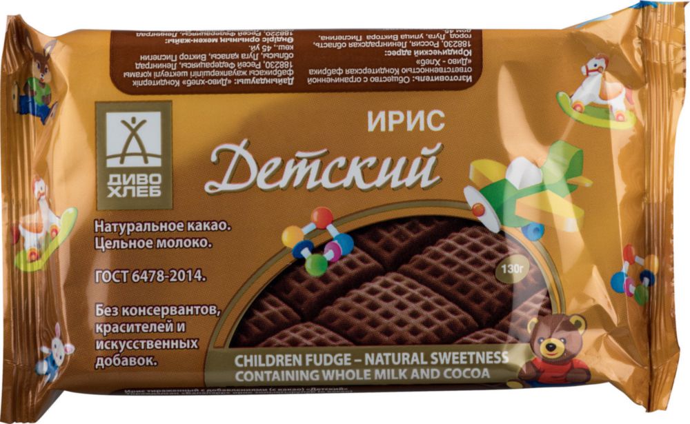 

Ирис Диво-Хлеб детский 130 г
