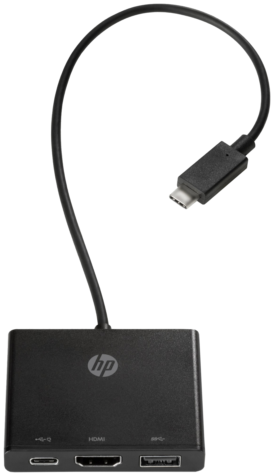 

Адаптер HP USB Type-C-HDMI/USB A/USB Type-C, M-F 0,3м Black (1BG94AA), 1BG94AA