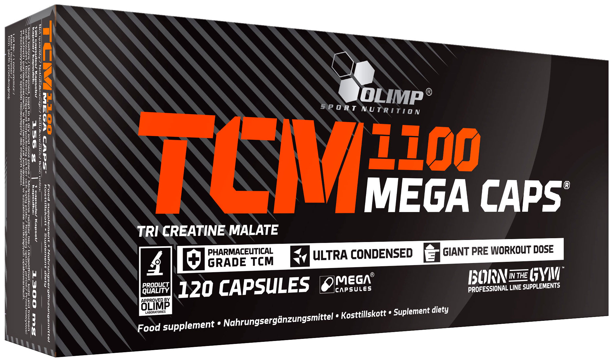 Креатин Olimp TCM 1100 Mega Caps, 120 капсул