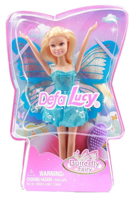 

Кукла Defa Lucy 8121 Мини фея бабочка 22 см, 8121