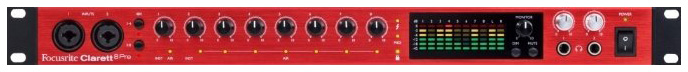 фото Звуковая карта focusrite clarett 8pre