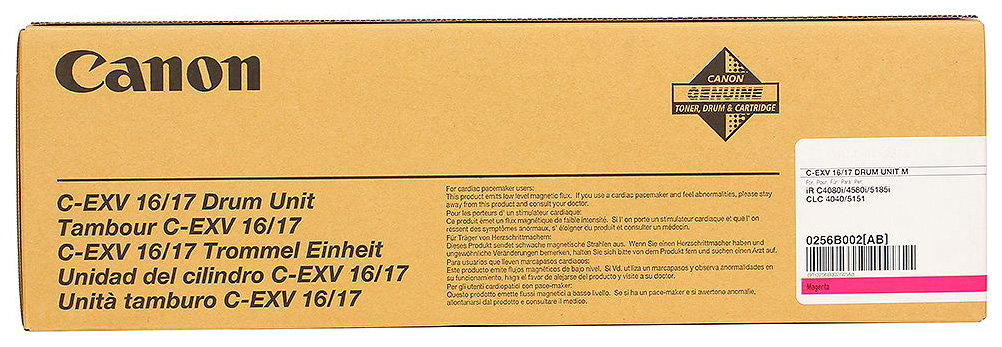 

Фотобарабан Canon C-EXV 16/17M для iR-C5180*/ 5185i / 4580*/4080*/CLC-4040/5151 Пурпурный, C-EXV 16/17M