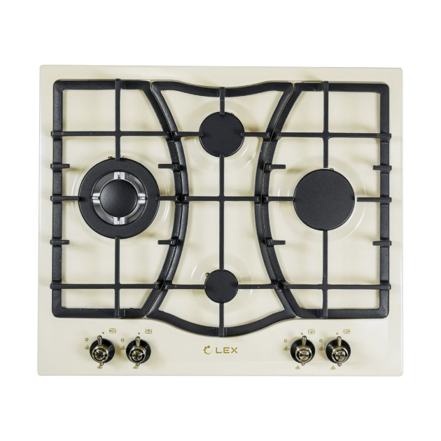 

Встраиваемая газовая панель Lex GVE 6043 C IV LIGHT