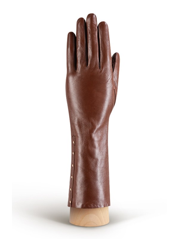 Перчатки женские Eleganzza IS06301 коричневые 7