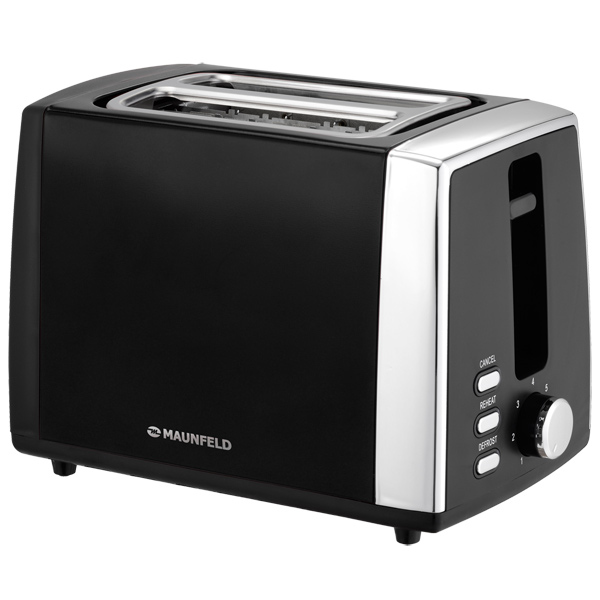 

Тостер MAUNFELD MFT-815BK Black, Черный, MFT-815BK