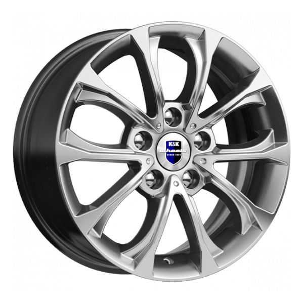 

Колесный диск K&K Urals (КС732) 6,5/R15 5*114,3 ET45 d67,1 Дарк платинум 71594, Серебристый, Urals (КС732)