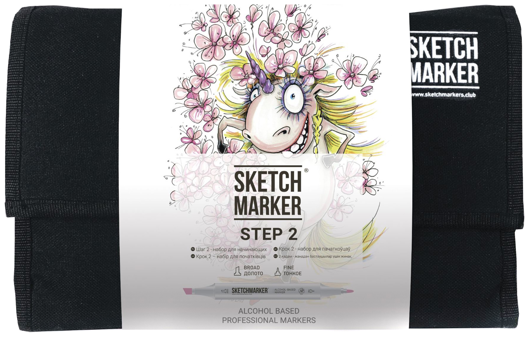 

Набор маркеров Sketchmarker Step Set 24 а, Разноцветный