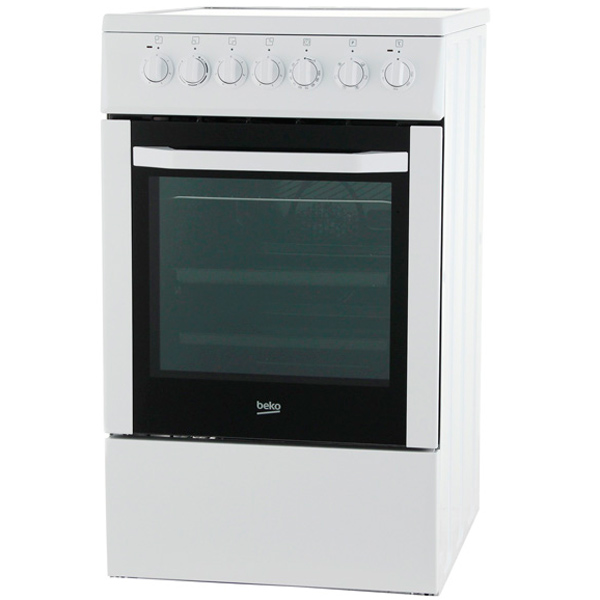 фото Электрическая плита beko ffss 57101 gw white