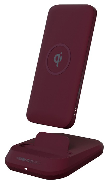 

АКБ IS IS-AK-PB10DQIPD-BORB201, 10000mAh Qi 10W TypeC Bordeaux
