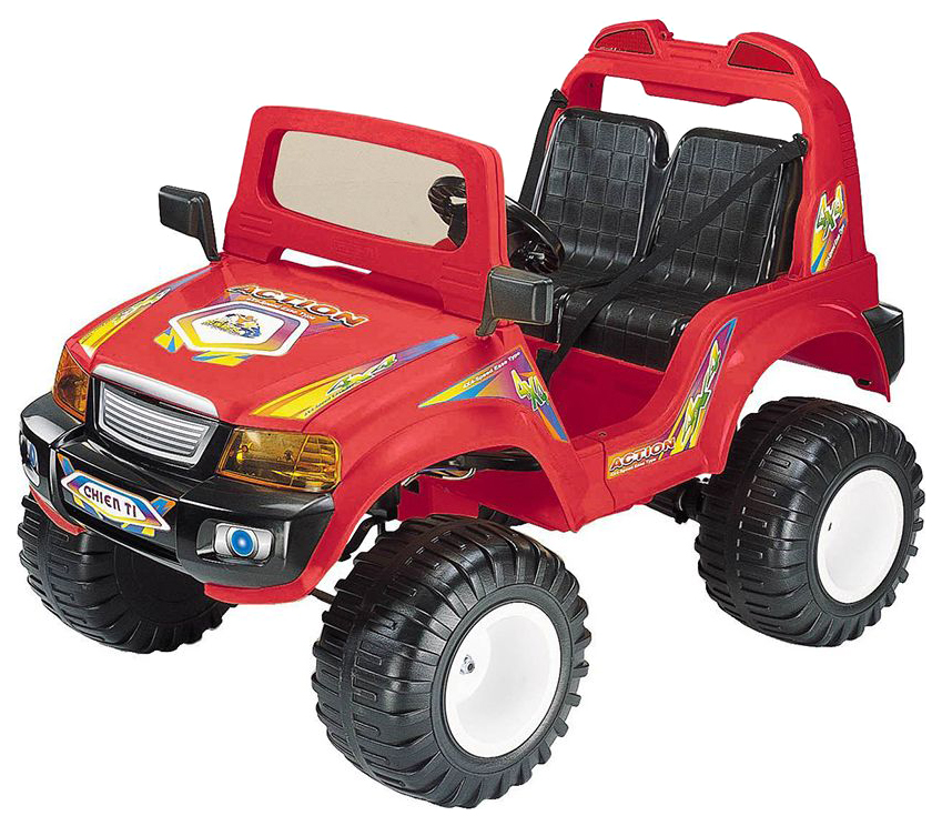 Детский электромобиль Chien Ti Off-Roader CT-885, цвет: красный камуфляж, арт. CT-885 перчатки тактические storm tactic xl вставки пластик камуфляж