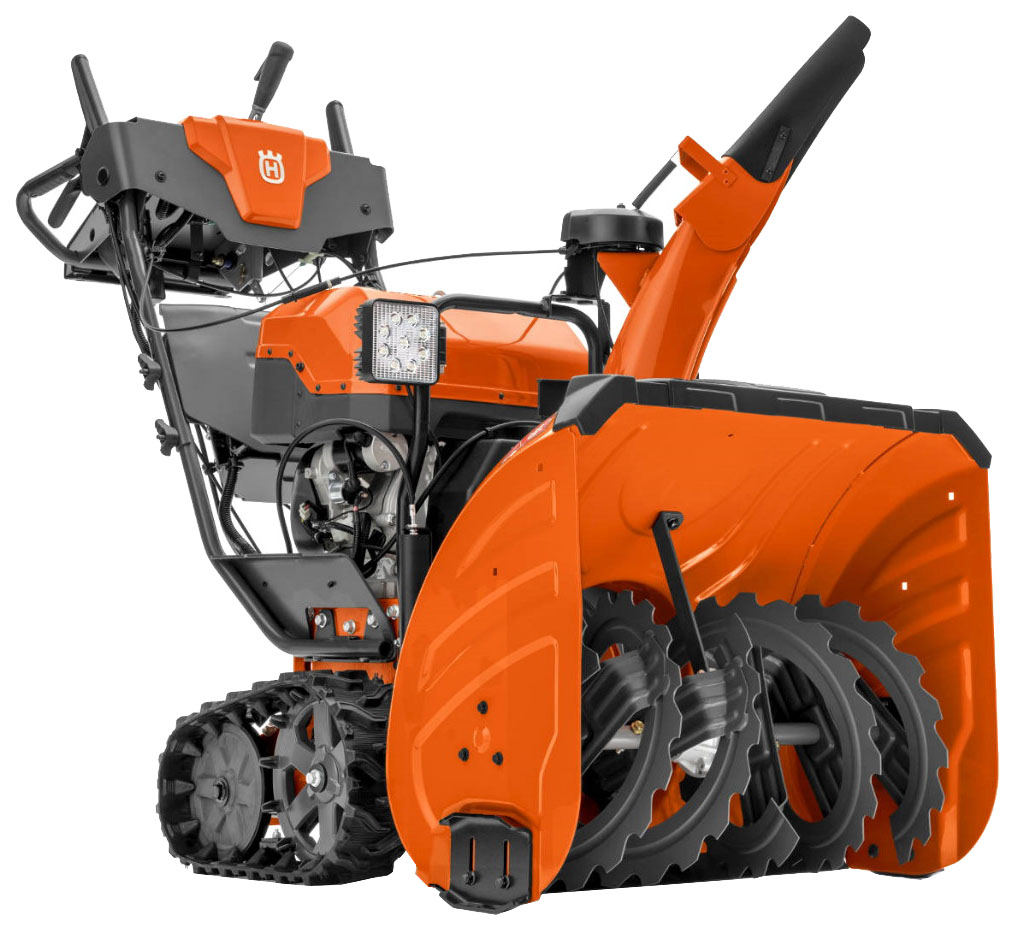 

Бензиновый снегоуборщик Husqvarna ST 427T 9619301-33 11 л.с., ST 427T гусеничный