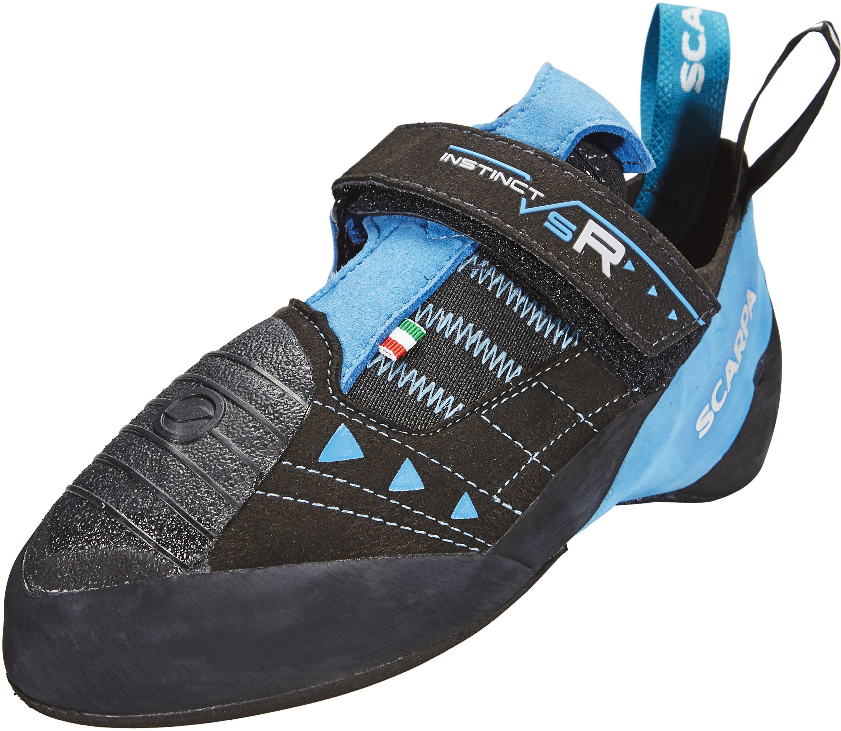 фото Скальные туфли scarpa instinсt vsr, black/azure, 42 eu