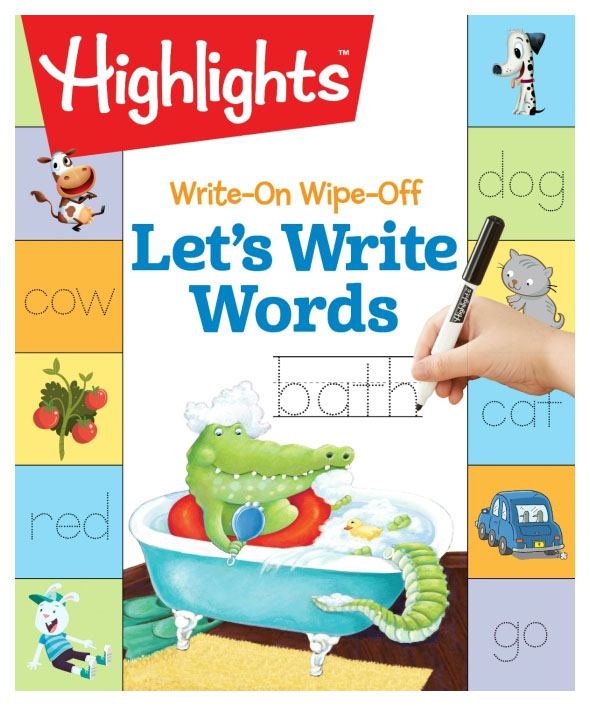 

Книга Random House Highlights "Write-On Wipe-Off Let's Write Words. Spiral-bound"