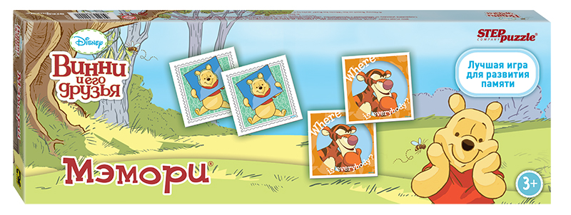 

Мэмори Step Puzzle Медвежонок Винни Disney