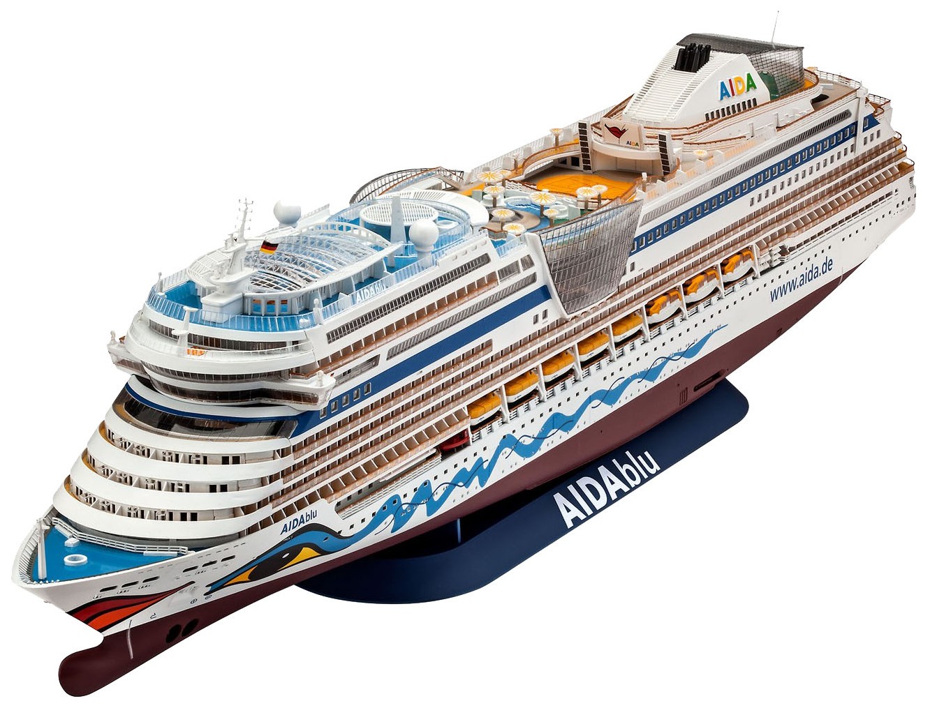 

Сборная модель корабля AIDAblu, 1:400 Revell