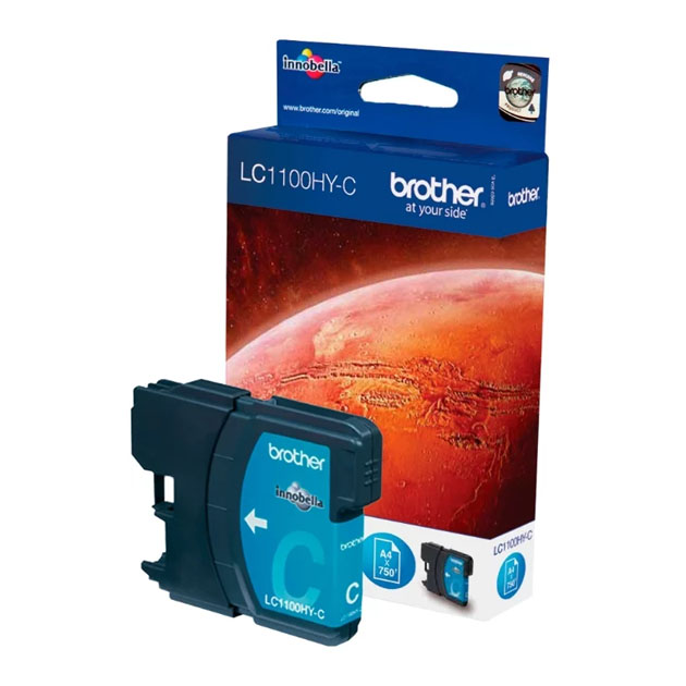 

Картридж для струйного принтера Brother LC1100HYC Cyan, LC1100HYC