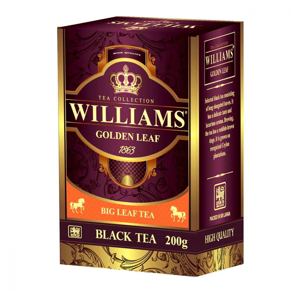 

Чай Williams Golden Leaf черный 200 г