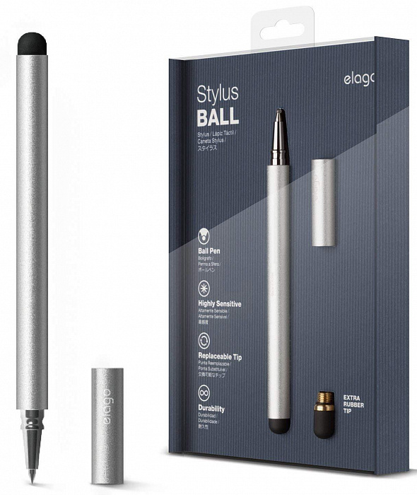 

Стилус Elago Pen Ball Silver, Pen Ball