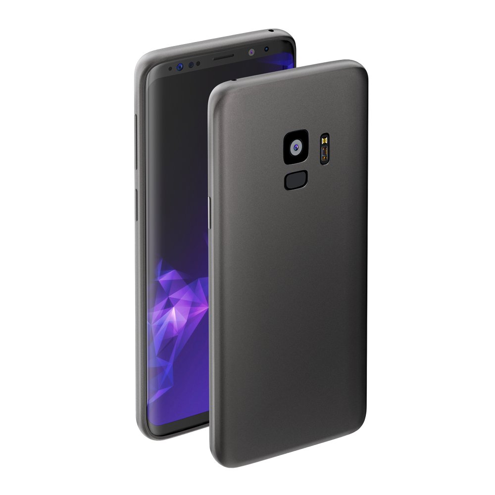 фото Чехол deppa case silk для samsung galaxy s9 metallic dark grey