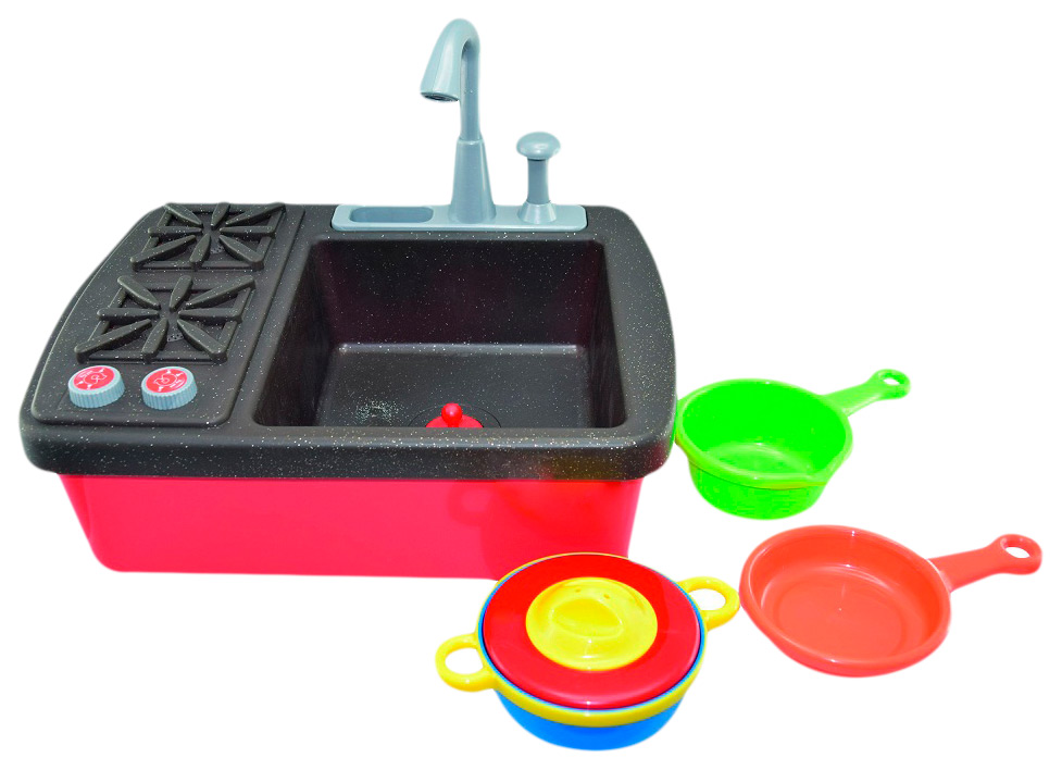 

Игровой набор Gowi Sink-Set 454-96 43 см 5 предметов