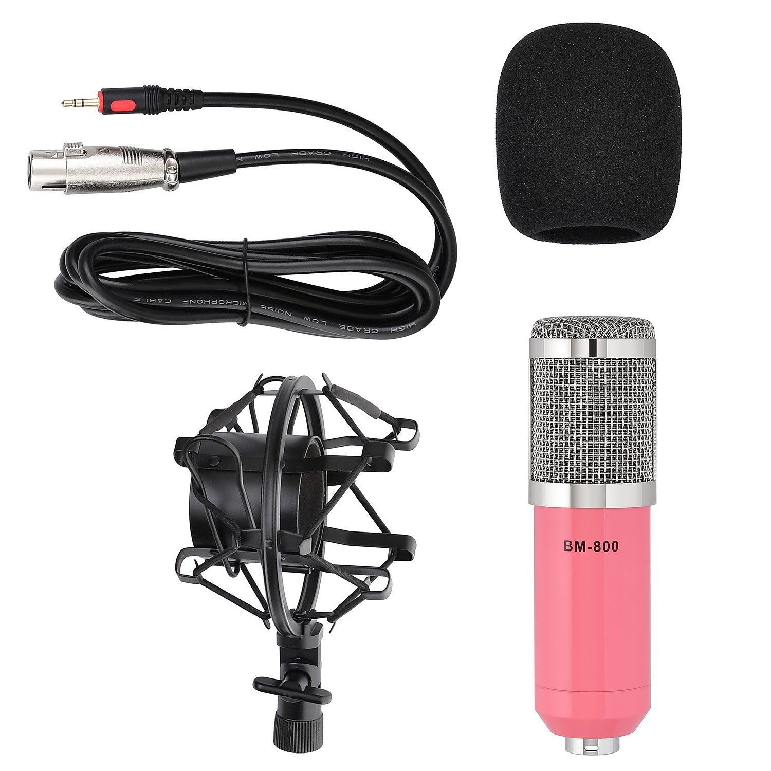 Микрофон Fzone Bm-800 Pink (MF00904)