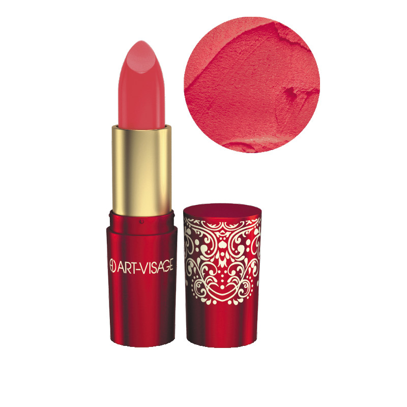 

Губная помада ART-VISAGE "VELVET TOUCH" ухаживающая Тон 503 калина