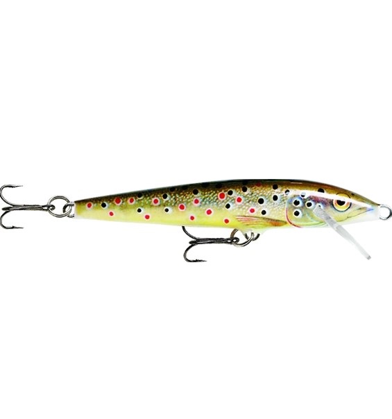 

Воблер Rapala Floating Original 4 г, 70 мм, TR, 1 шт., Золотистый, Floating Original