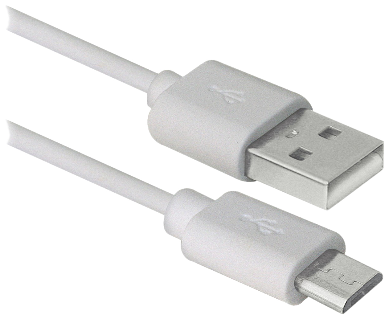 фото Кабель defender microusb 3м white