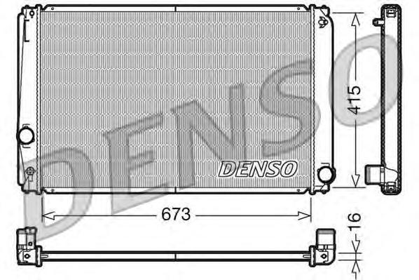 

Радиатор Denso DRM50051