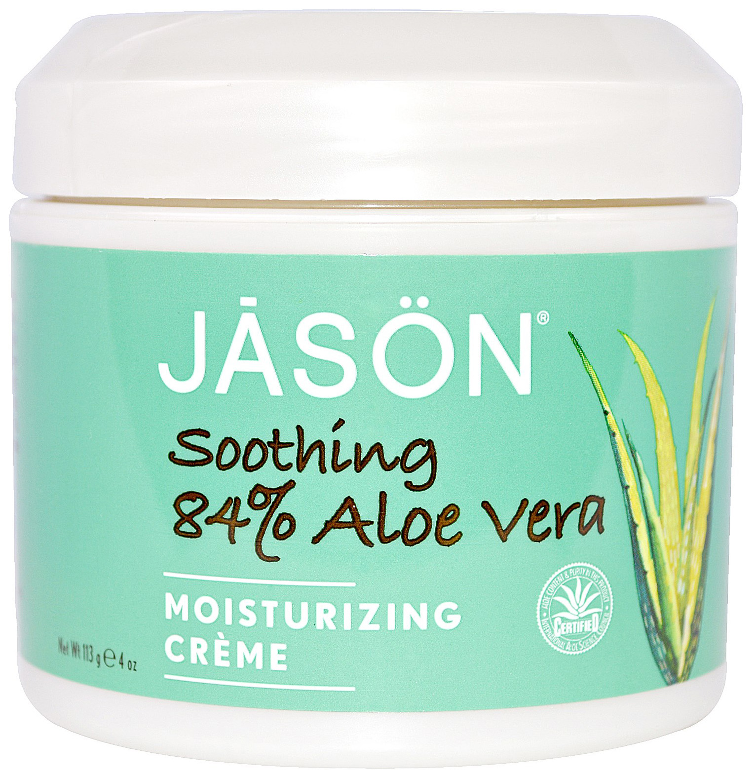 

Крем для тела Jāsön Soothing 84% Aloe Vera Crème 113 г