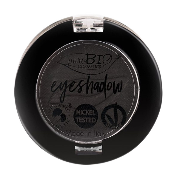 Тени для век матовые PuroBIO Eyeshadows 04 Nero (Черный) 2,5 г жидкие тени для век liquid eyeshadows оттенок 01 cristal 2 8 г