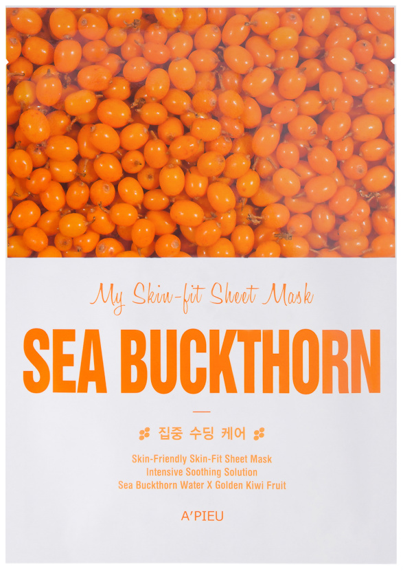 

Маска для лица A'Pieu My Skin-Fit Sheet Mask Sea Buckthorn 25 г