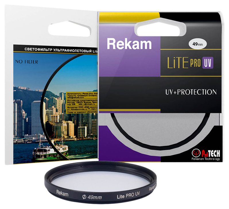 Светофильтр Rekam Lite Pro UV 49-2LC 49 мм