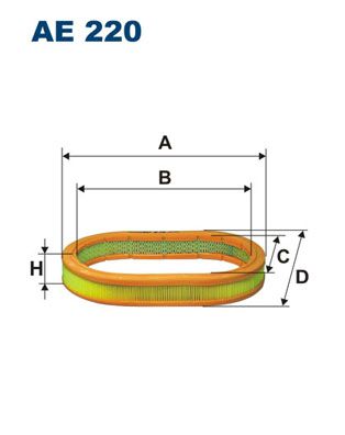 

Фильтр воздушный FILTRON AE220