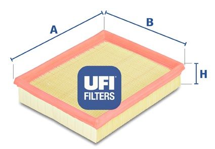 Фильтр воздушный двигателя UFI 30.117.00