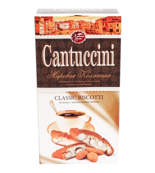 

Печенье Хлебный Спас classic biscotti cantuccini с миндальным орехом 180 г