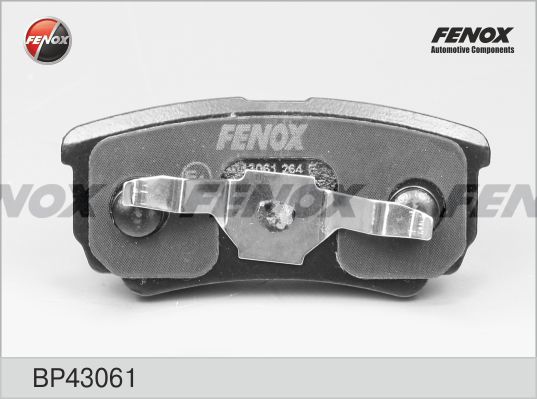 

Комплект тормозных колодк FENOX BP43061