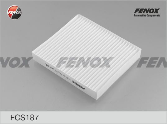 фото Фильтр воздушный салона fenox fcs187