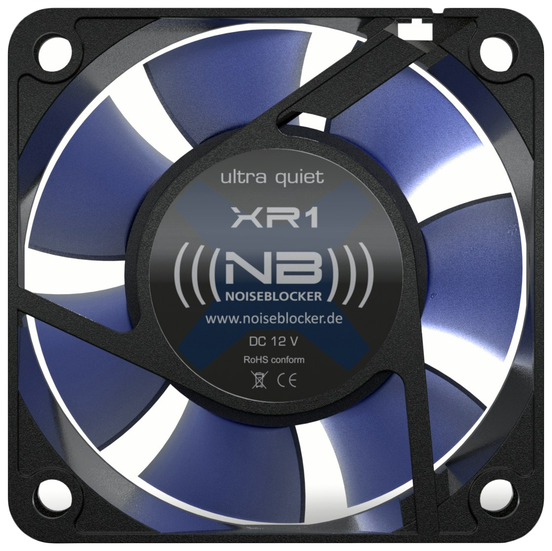 

Корпусной вентилятор Noiseblocker BlackSilentFan XR1, BlackSilentFan XR1