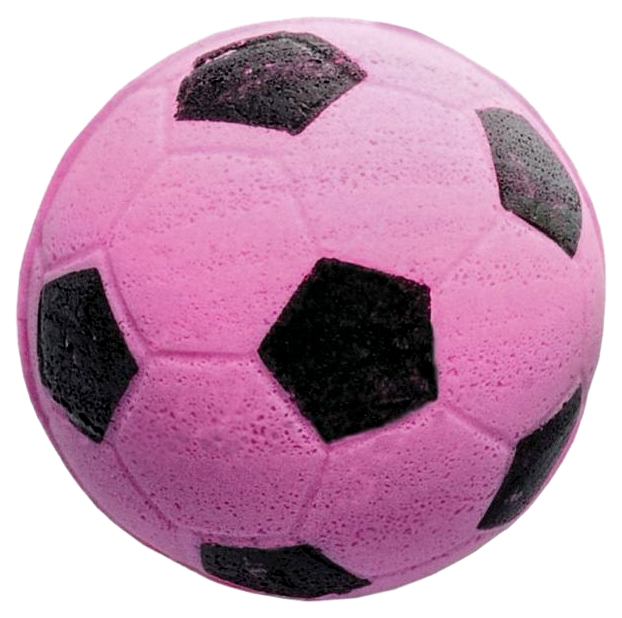 Мяч для кошек Уют Футбол резина, в ассортименте, 4 см, 25 шт