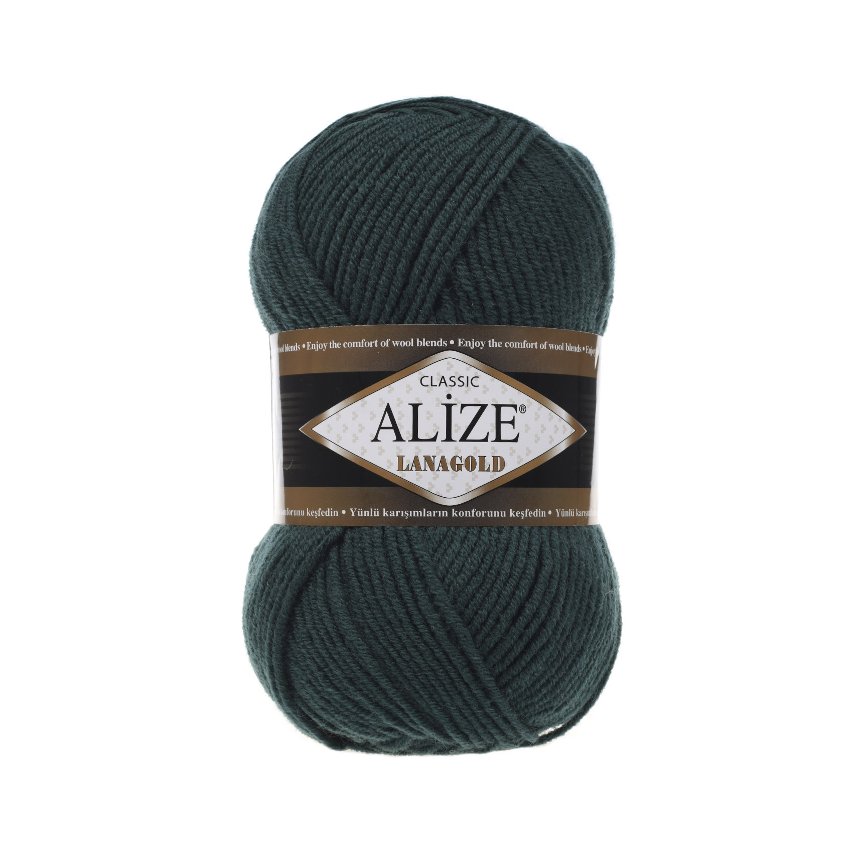

Пряжа Alize LANA,GOLD,426 LanaGold 426 петроль, Зеленый, LanaGold
