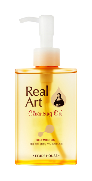 фото Масло для лица etude house real art cleansing oil moisture 185 мл