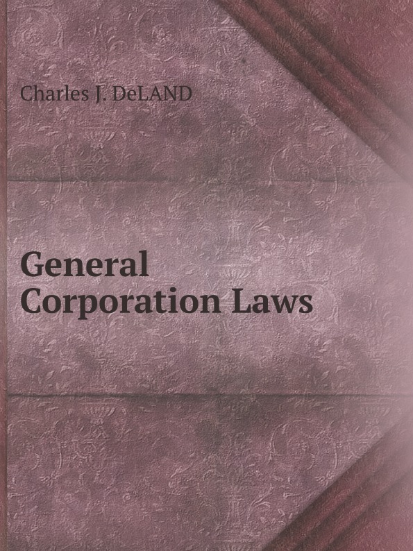 

General Corporation Laws