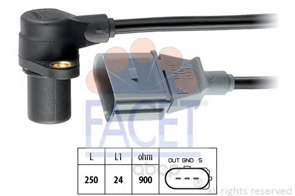 

Датчик положения коленвала Audi A3, Seat Alhambra, Altea (XL) Facet 90254