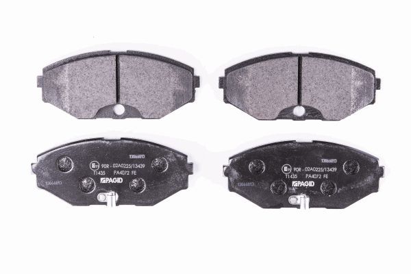 

Комплект тормозных дисковых колодок HELLA 8DB 355 011-181