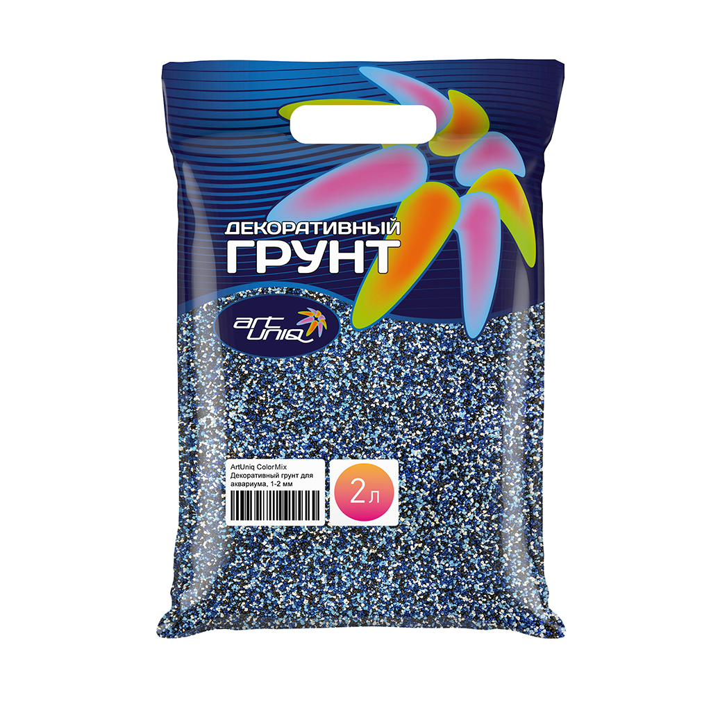 фото Грунт artuniq colormix galaxy 1-2мм 3кг