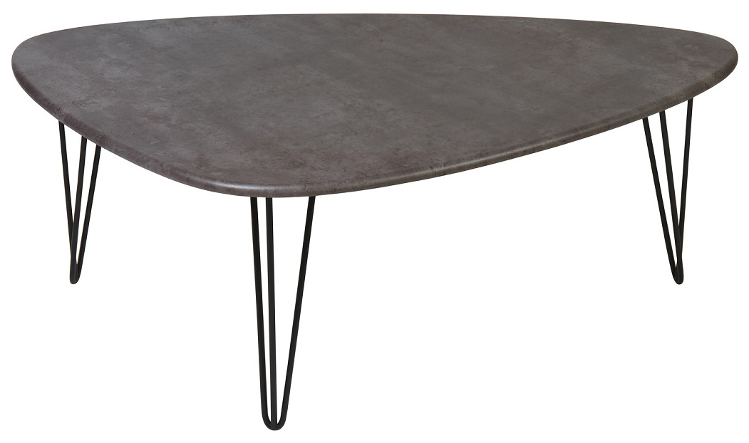 фото Журнальный столик мебелик престон 2580 120х70х44,6 см, серый бетон