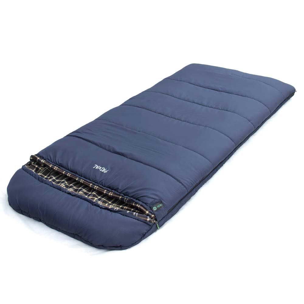 Спальный мешок Prival Micro Ii 800 blue, левый