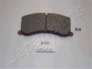 

Комплект тормозных колодок Japanparts PA816AF