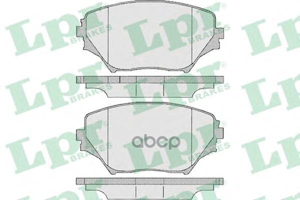 

Тормозные колодки Lpr 05P958